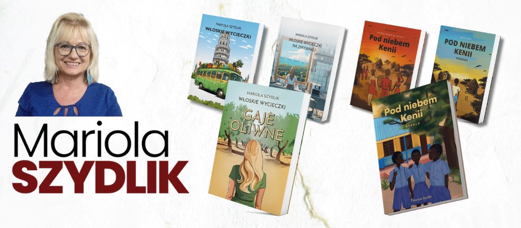 Mariola Szydlik autorka książek prosto z Kenii